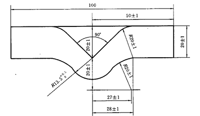 直角撕裂強度測試